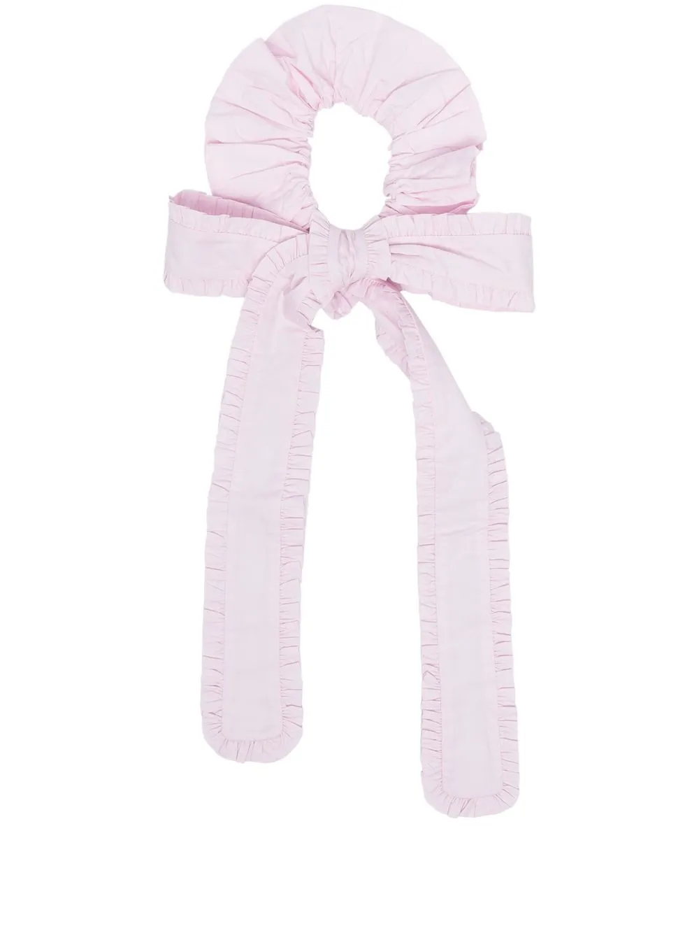 

GANNI ruched hair bow - Pink