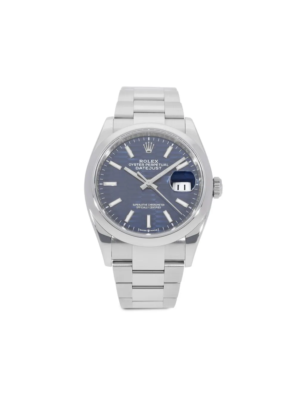 

Rolex 2022 pre-owned Datejust 36mm - Blue