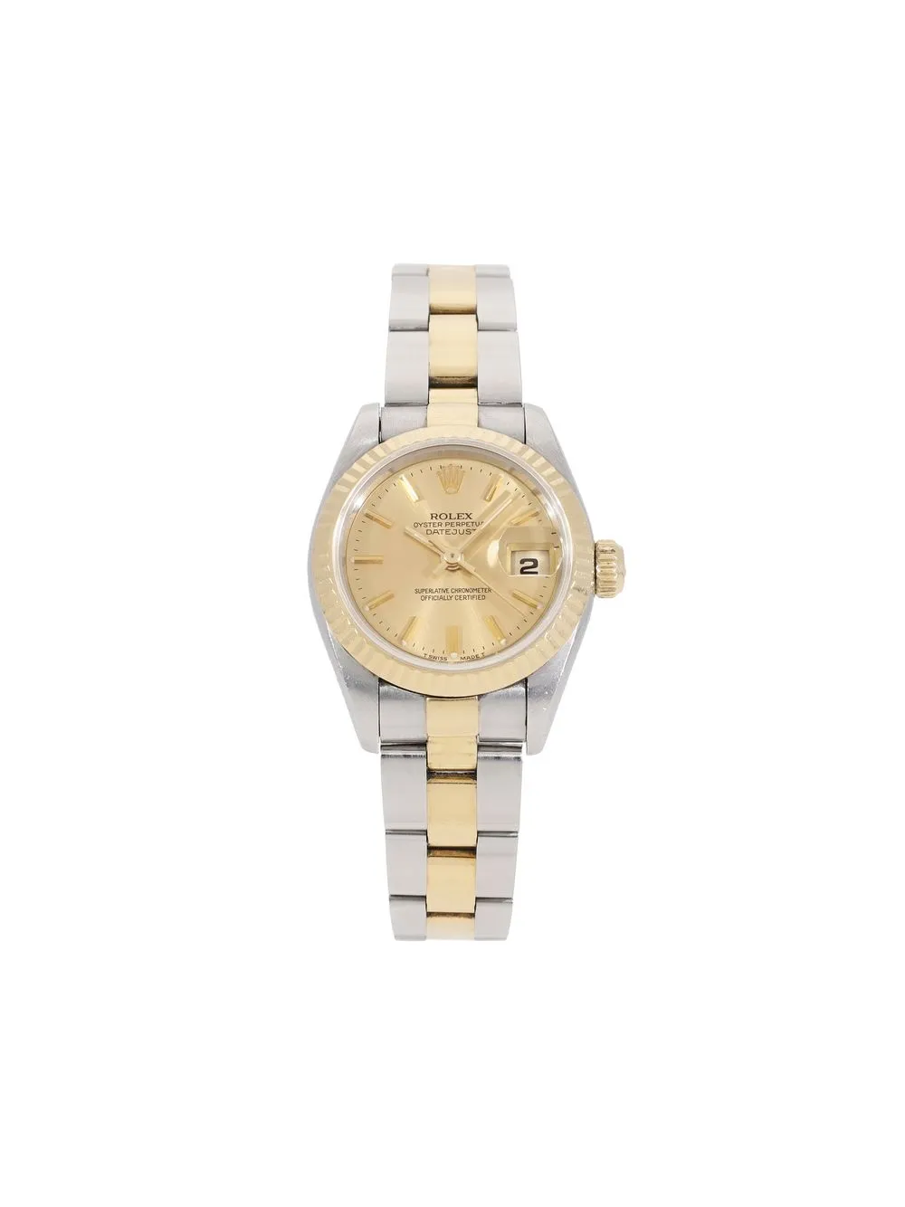 

Rolex 1995 pre-owned Oyster Perpetual Lady 26mm - Gold