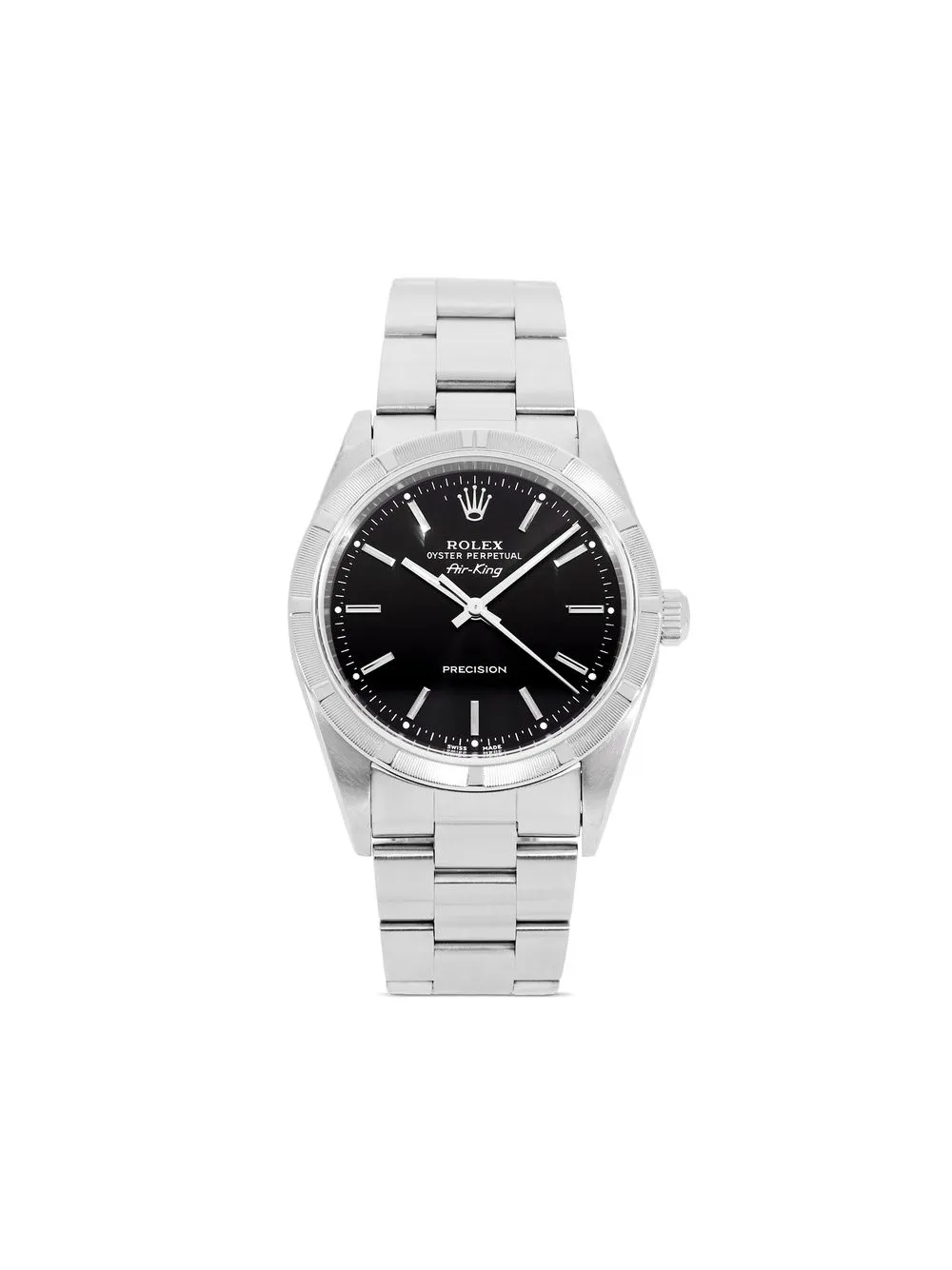 

Rolex 2003 pre-owned Air-King Precision 34mm - Black
