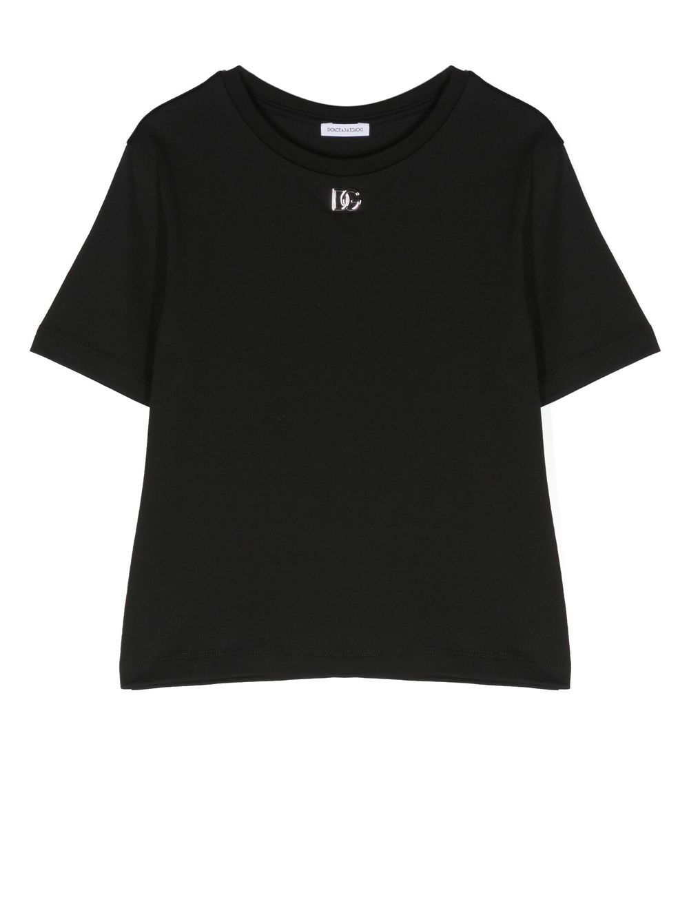 Image 1 of Dolce & Gabbana Kids T-Shirt mit Logo-Schild