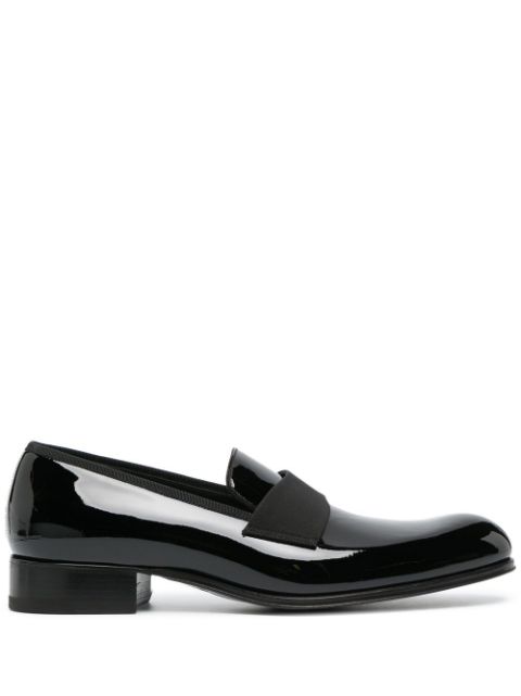 TOM FORD patent-finish leather loafers Men