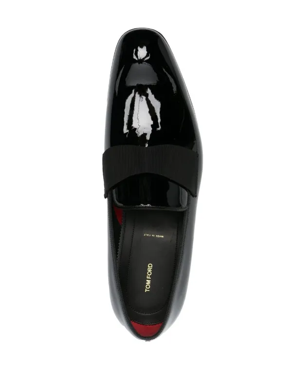 【関税込み】TOM FORD ブラック サテン ミュール SUEDE JUDE SLIP ON SNEAKER | Tom Ford Fashion