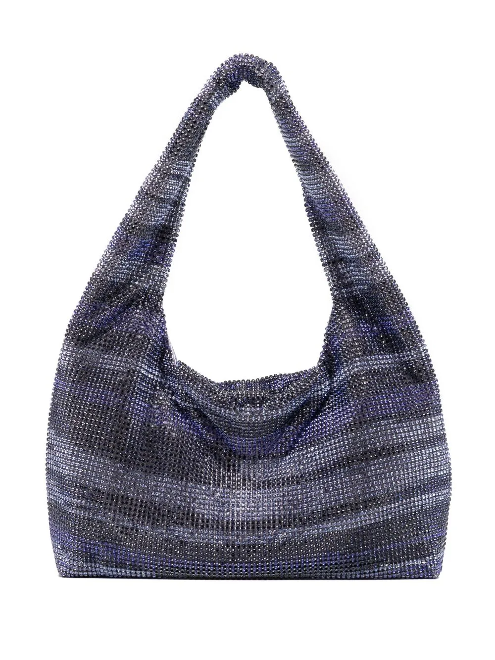 

Kara crystal-embellished shoulder bag - Blue