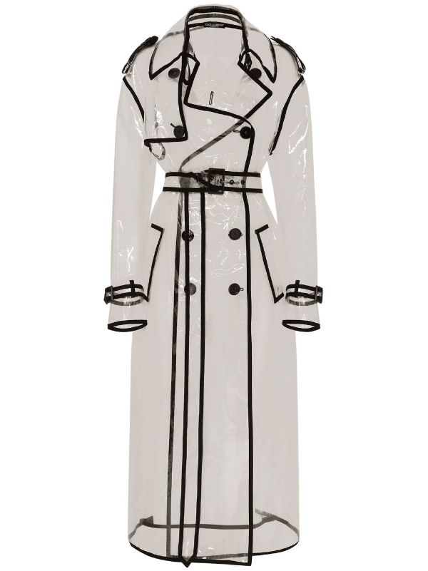 Lyn pouch Overlevelse Dolce & Gabbana KIM DOLCE&GABBANA transparent-design Long Coat - Farfetch