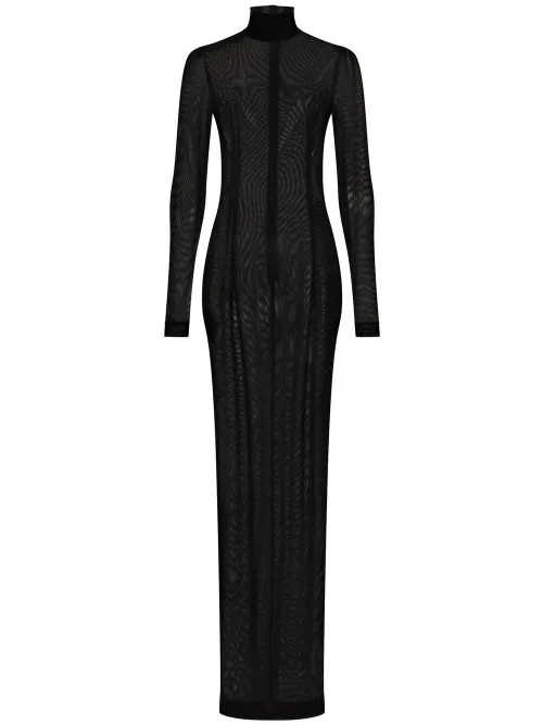Robe longue en tulle KIM DOLCE&GABBANA - Dolce & Gabbana - Modalova