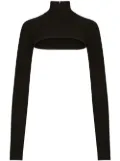 Dolce & Gabbana KIM DOLCE&GABBANA roll-neck shrug - Black