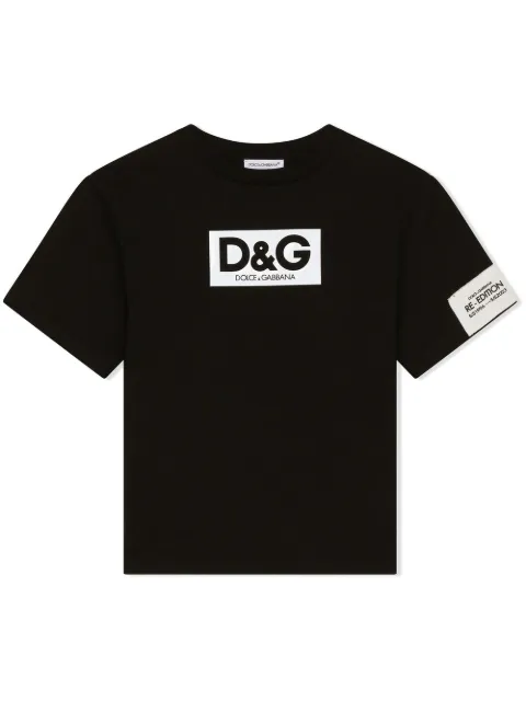 Dolce & Gabbana Kids - logo-print short-sleeved T-shirt