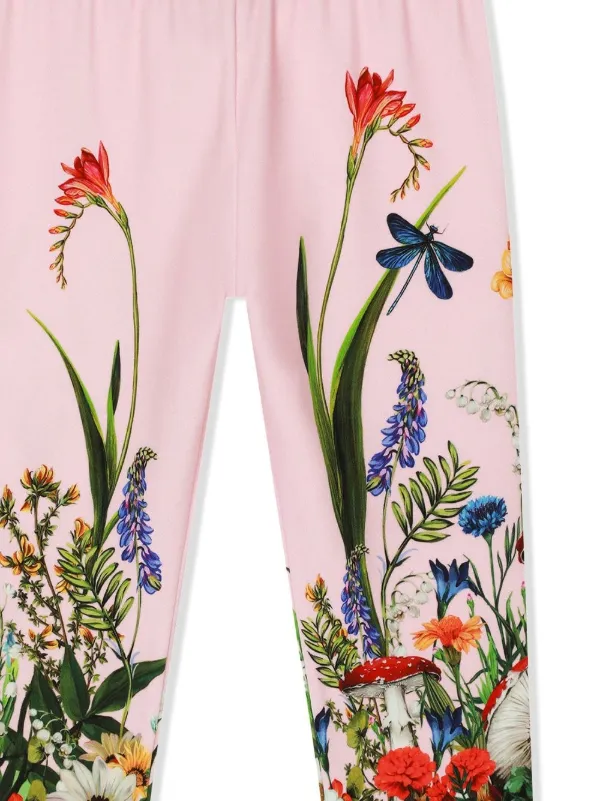 Floral best sale track pants