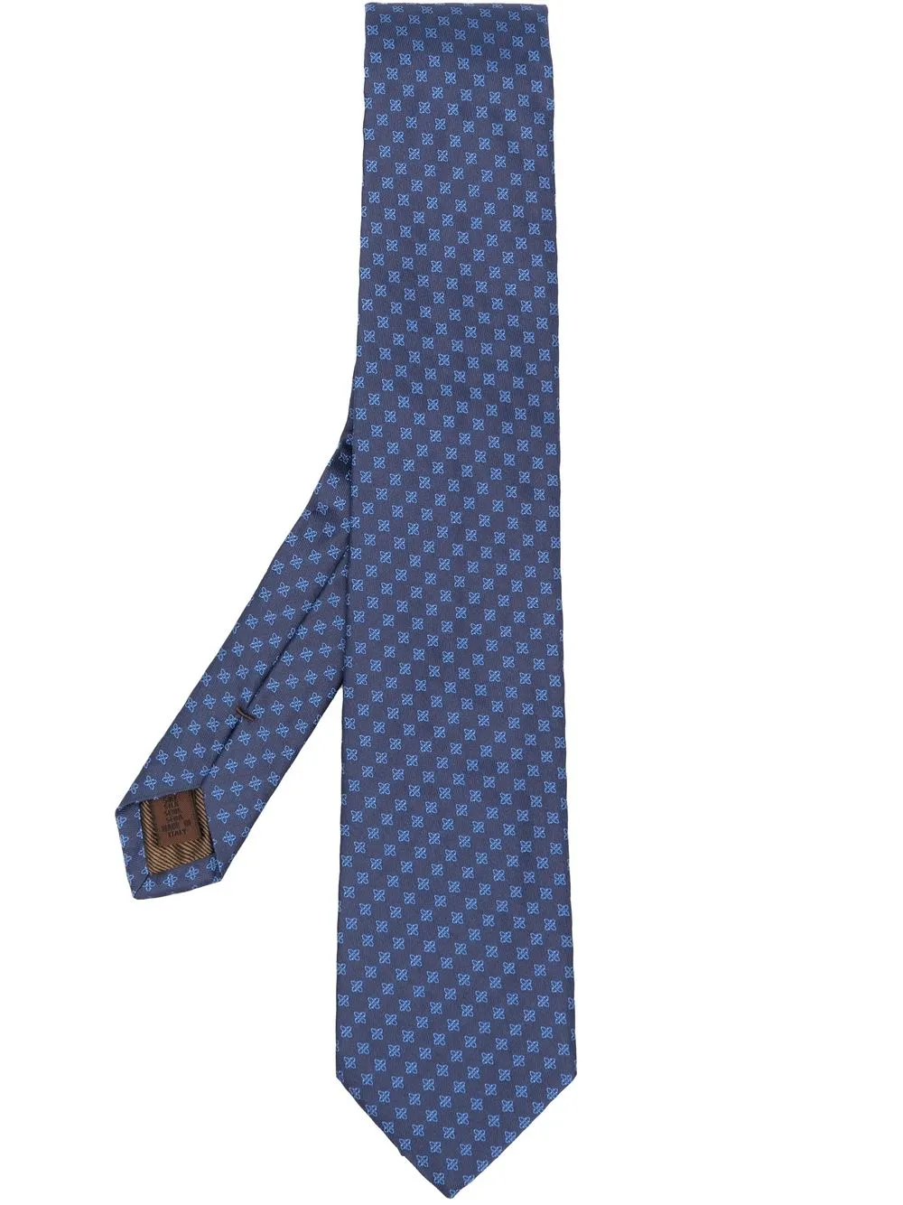 

Church's pointed silk tie - Blue