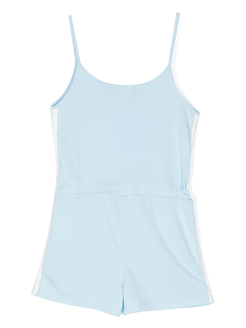 Karl Lagerfeld Kids Playsuit met logoprint - Blauw