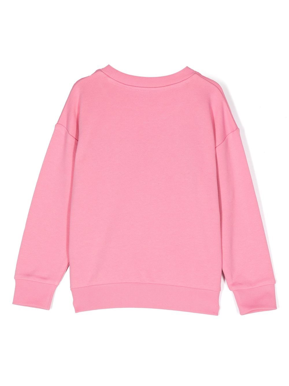 Shop Marc Jacobs Logo-embroidered Crew-neck Sweatshirt In Pink