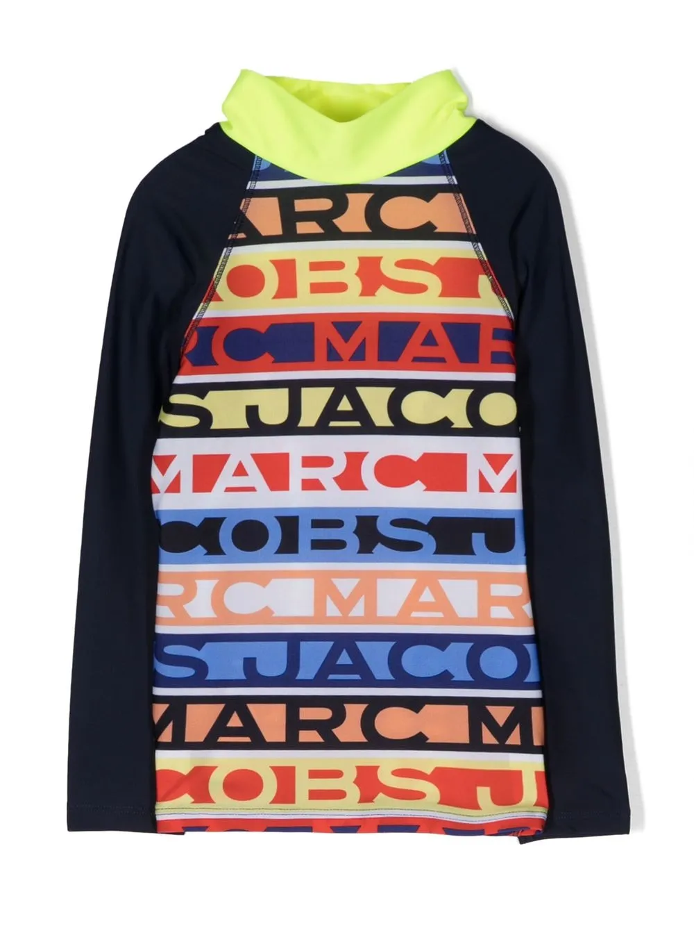 

Marc Jacobs Kids top de playa con logo estampado - Azul