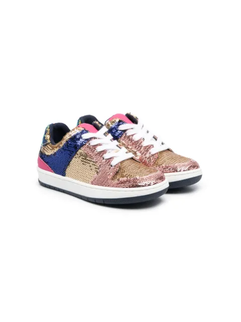 Marc Jacobs Kids colour-block sequin sneakers