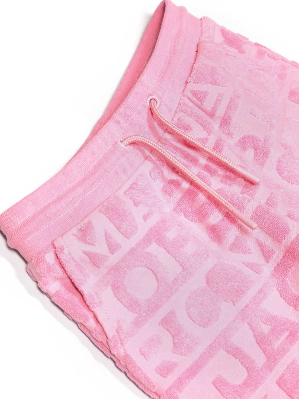 Shop Marc Jacobs All-over Logo-print Shorts In Pink