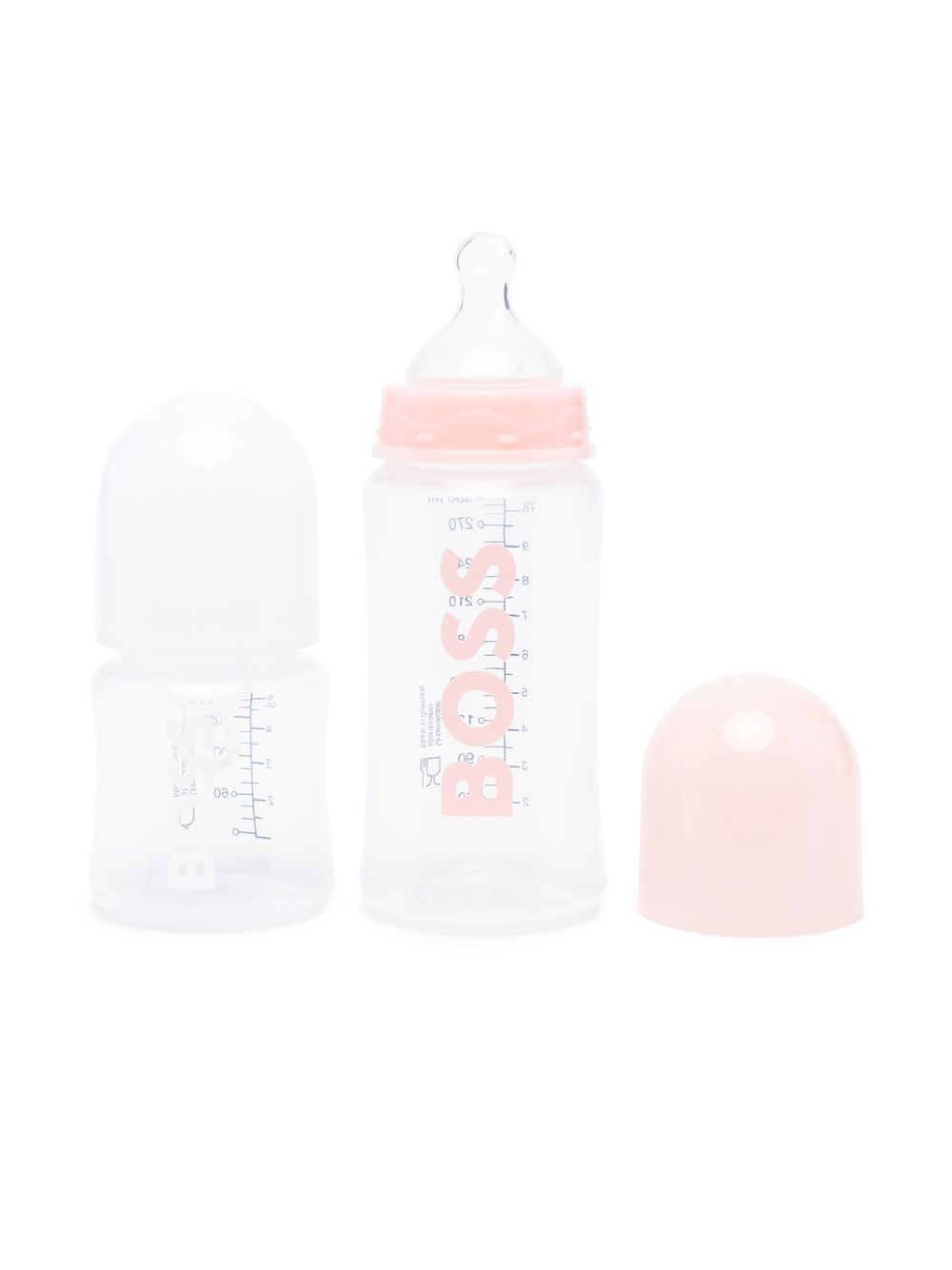 BOSS Kidswear logo-print bottle set - Neutrals