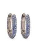 Selim Mouzannar Link sapphire earrings - Silver