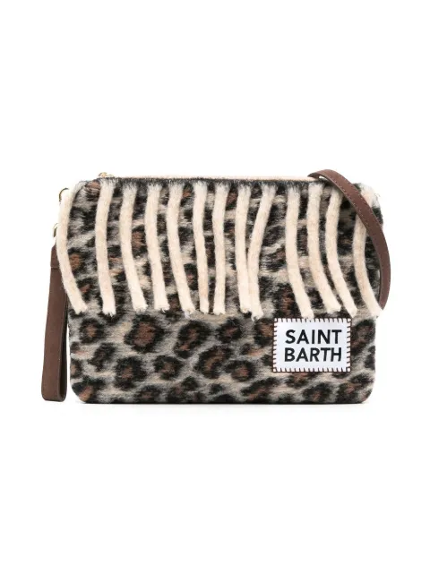 MC2 Saint Barth leopard-print shoulder bag