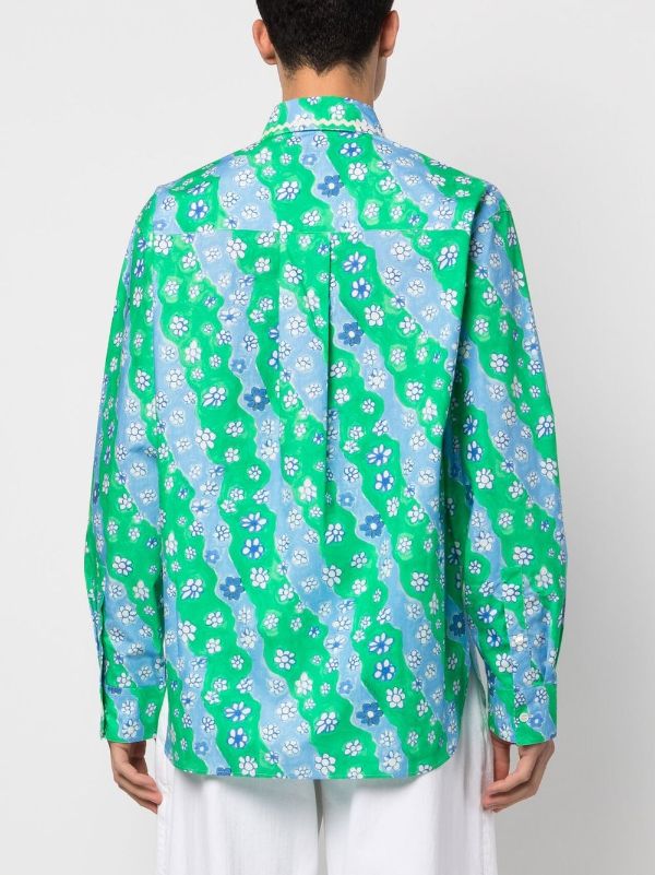 Marni floral-print Bowling Shirt - Farfetch