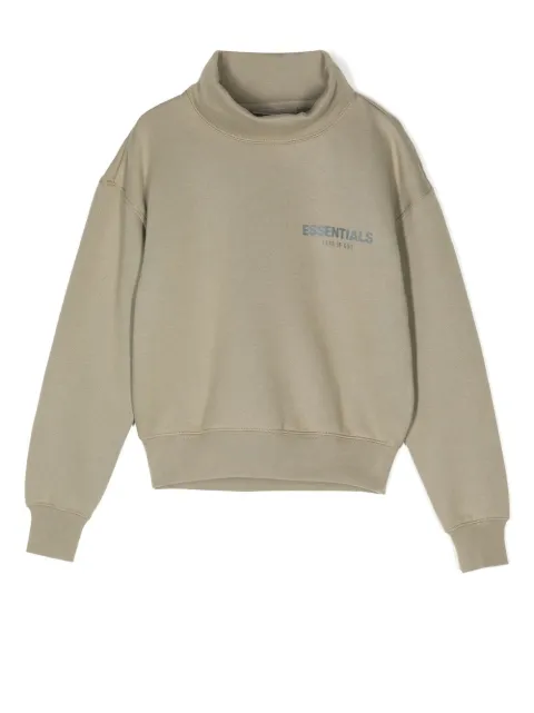 fear of god essentials logo印花圆领卫衣