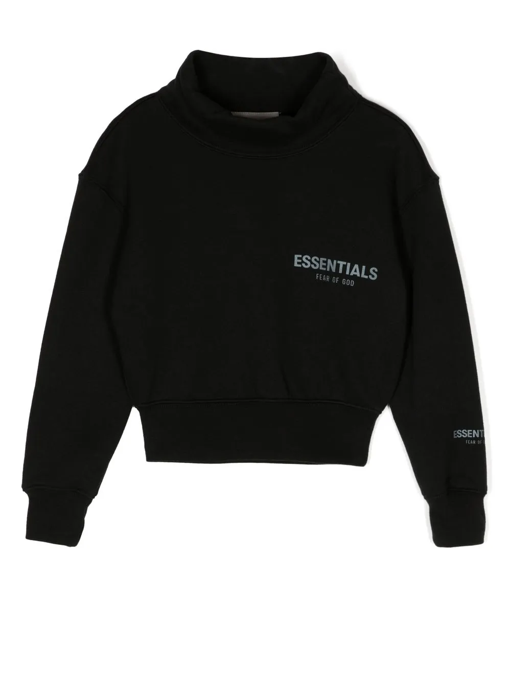 

FEAR OF GOD ESSENTIALS logo-print crew-neck sweatshirt - Black