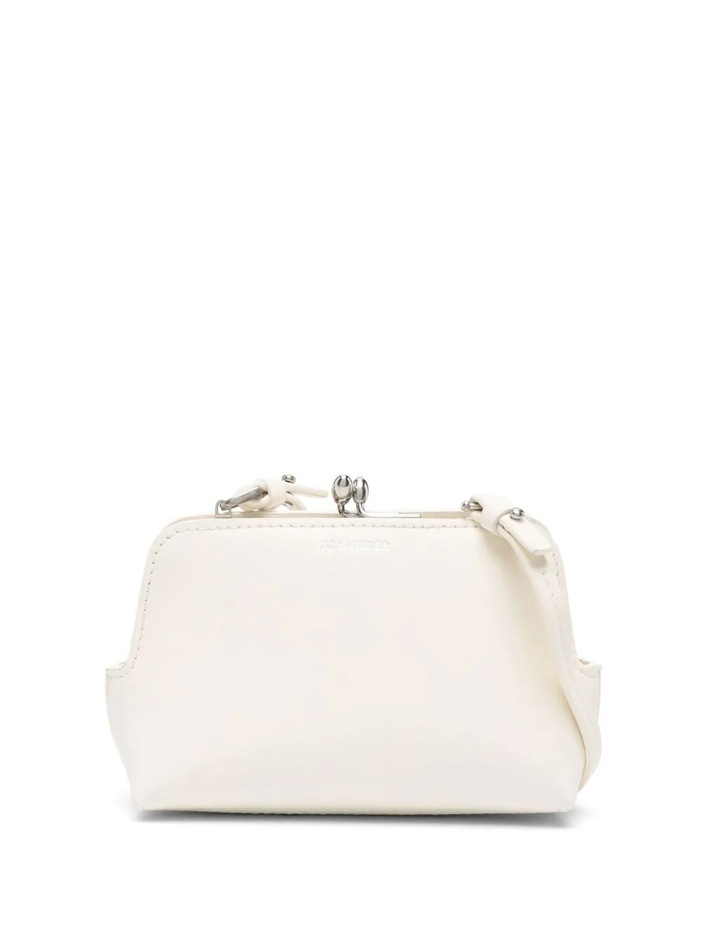 

Jil Sander bolsa crossbody con letras del logo - Blanco