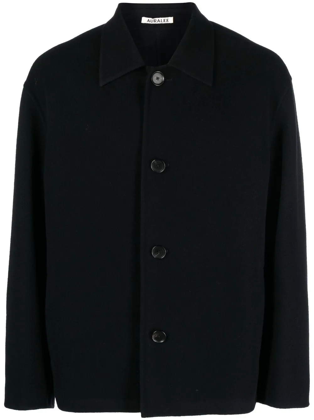 

Auralee woollen shirt jacket - Blue