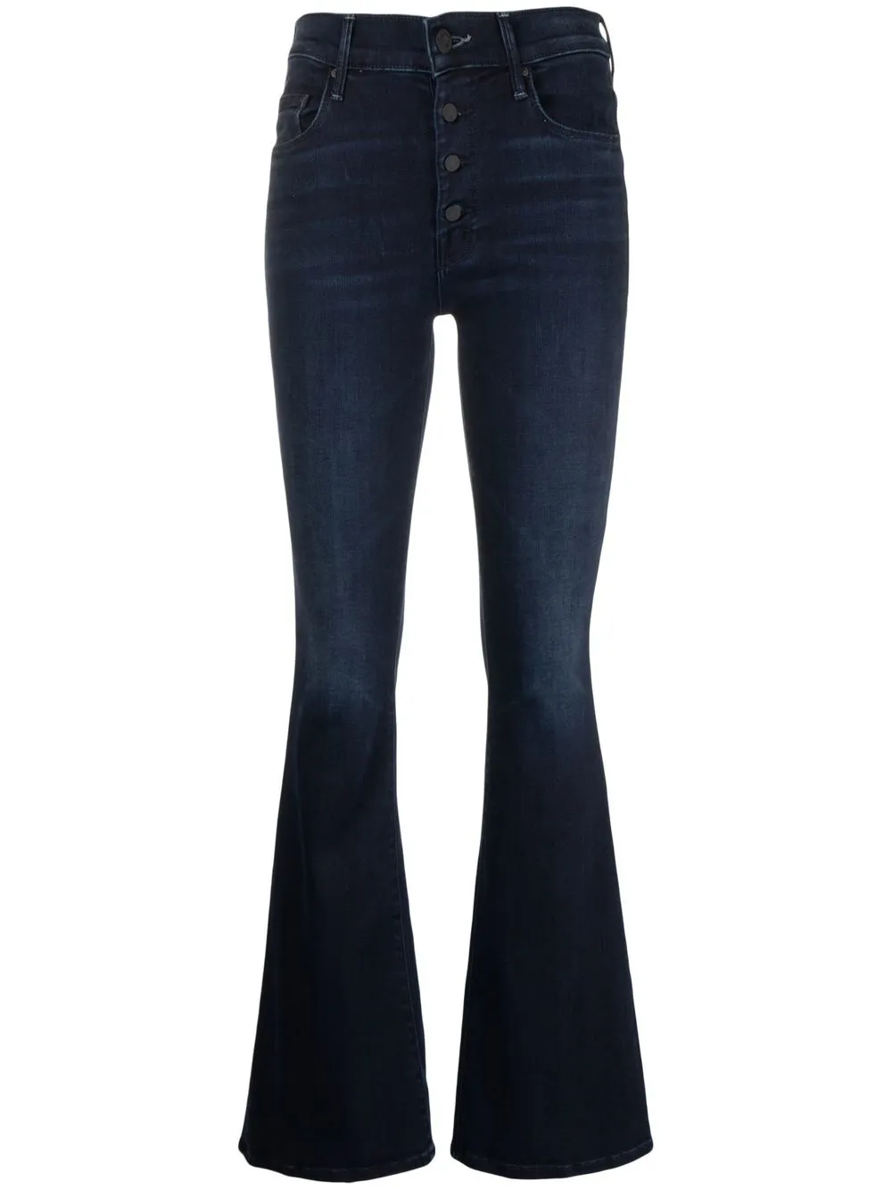 

MOTHER jeans bootcut de tiro alto - Azul