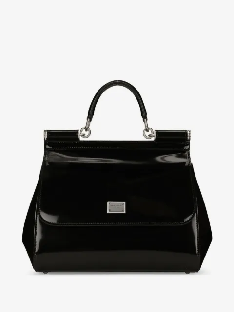 Dolce & Gabbana large Sicily handbag in polished calfskin