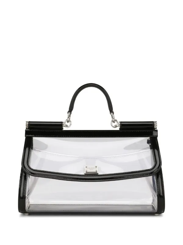 Dolce & Gabbana Medium Sicily Bag in White