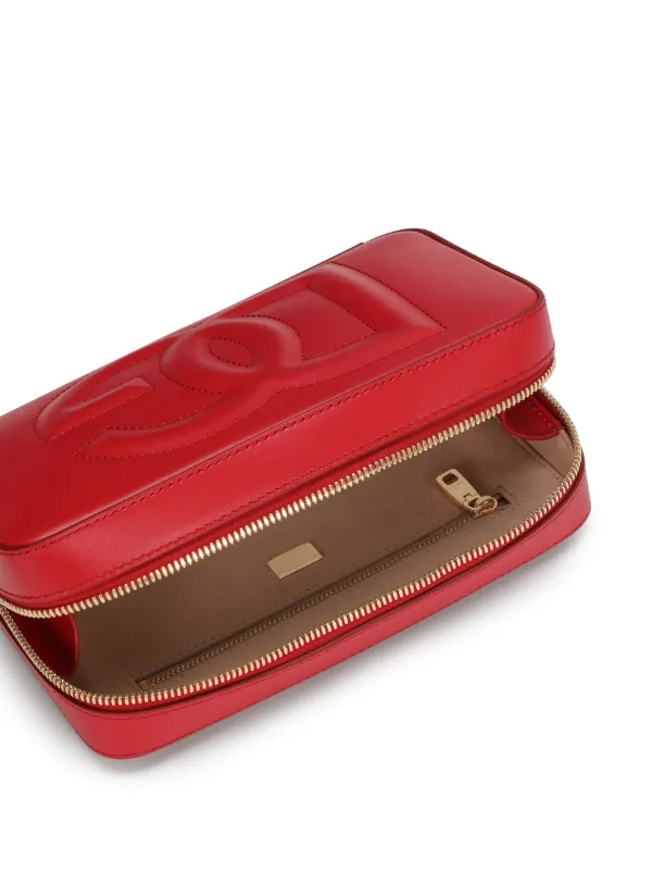 Dolce & Gabbana Small DG Logo Camera Bag | Red | FARFETCH