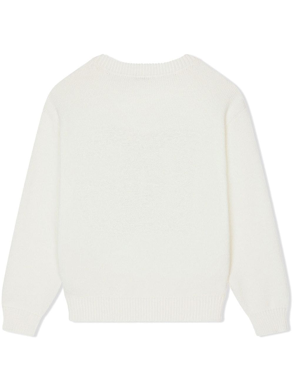 Shop Dolce & Gabbana Dg-logo Cotton Jumper In White