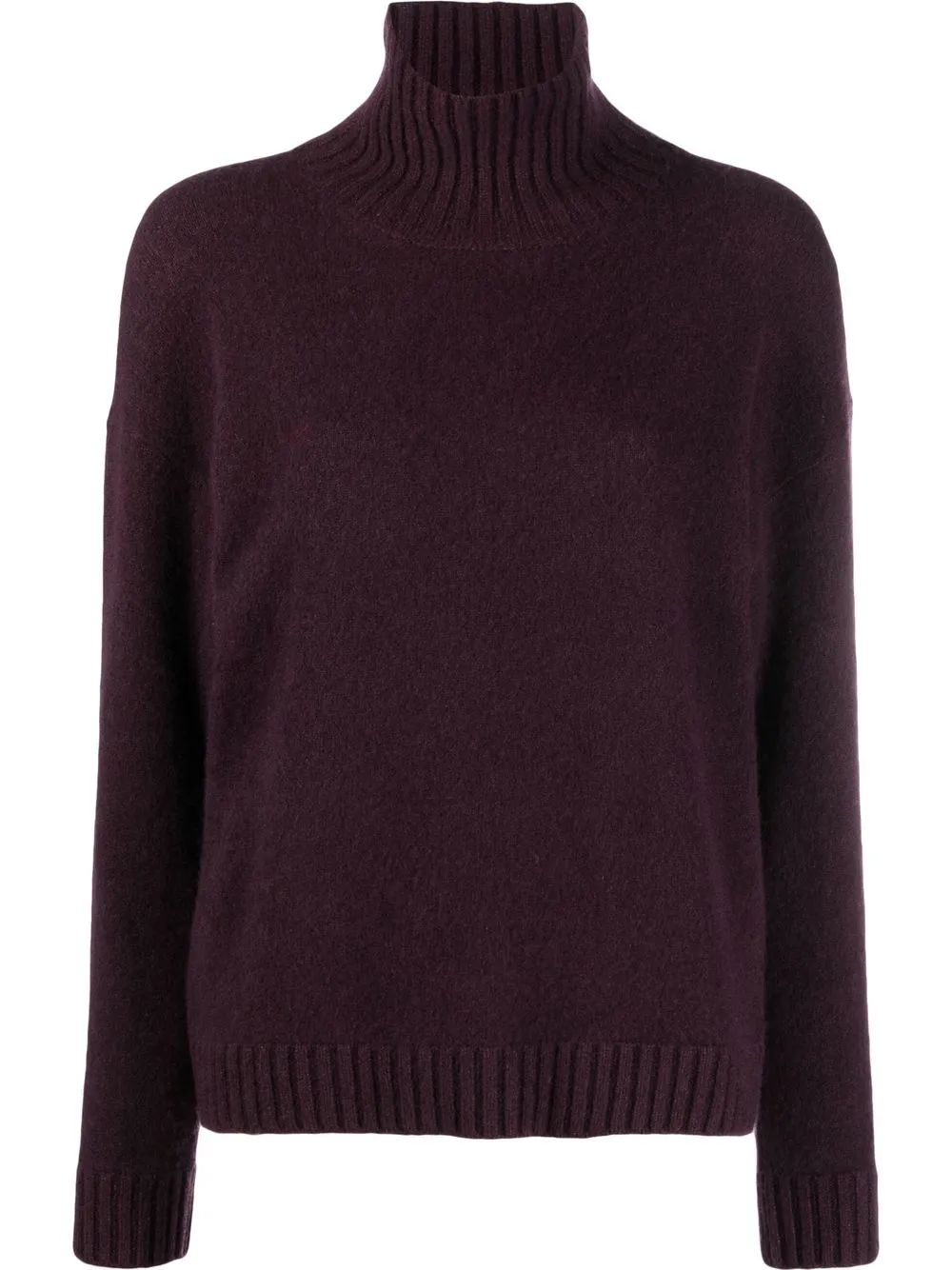 

Laneus roll-neck silk-cashmere jumper - Red