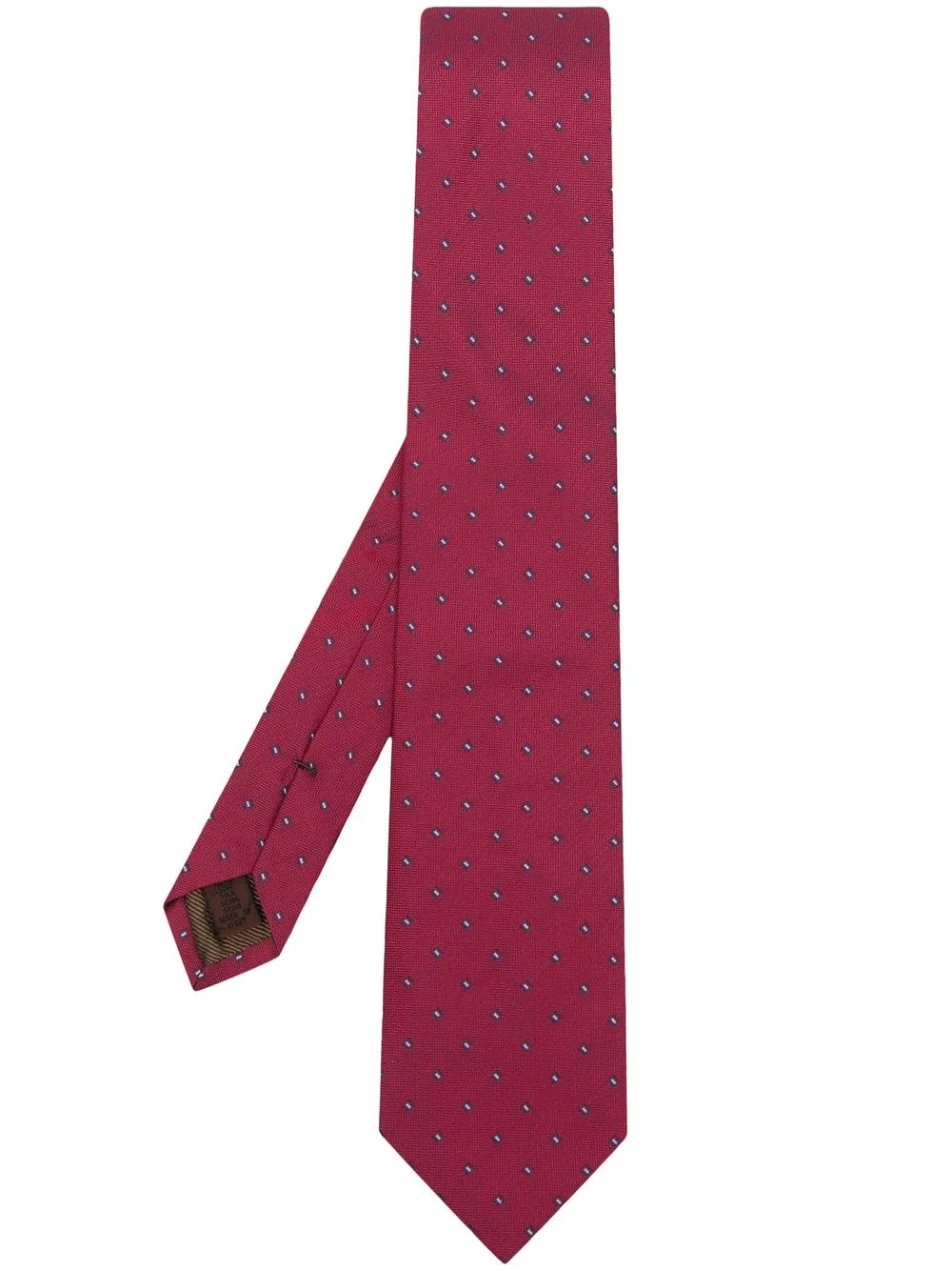 

Church's embroidered silk tie