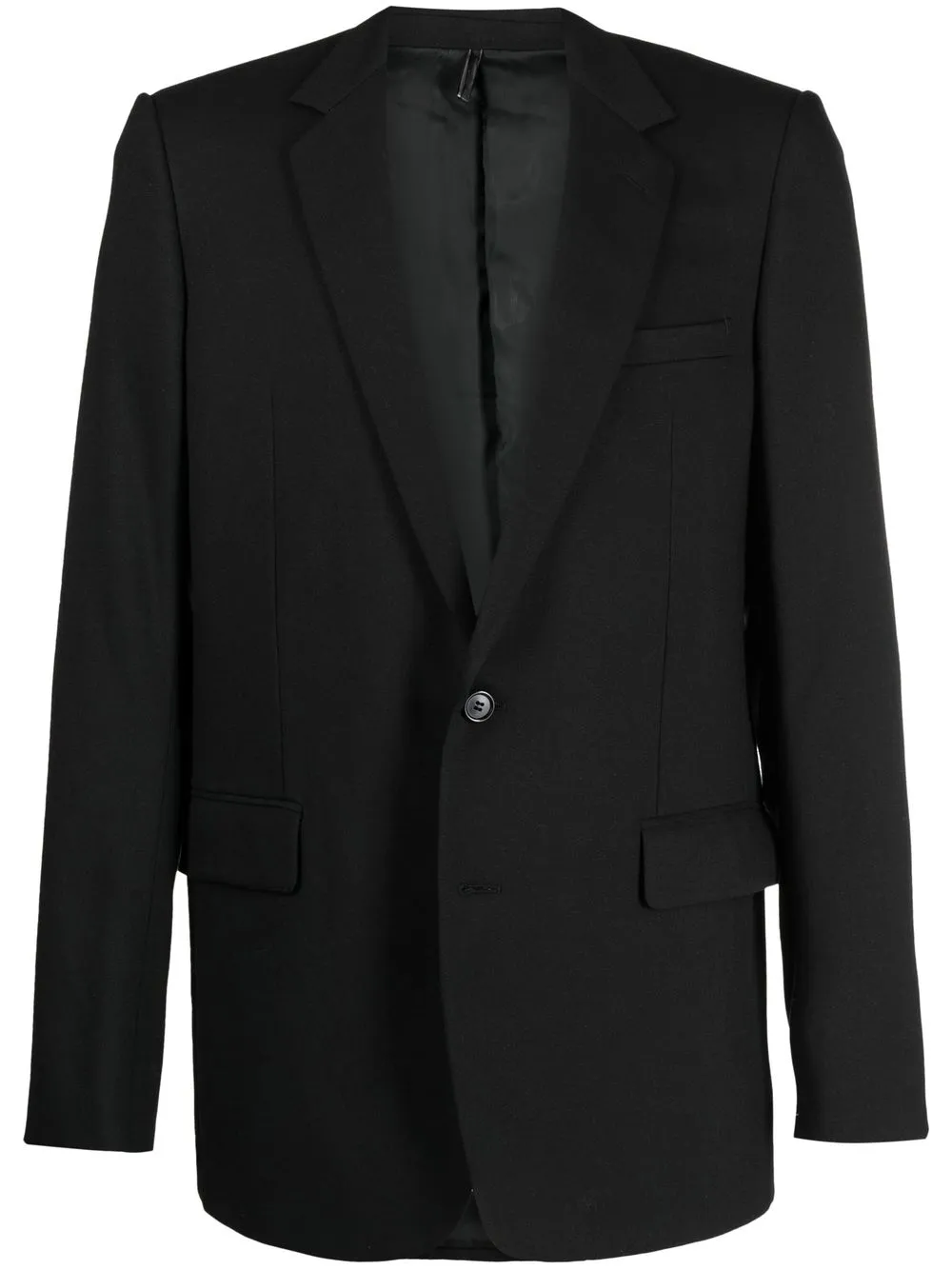 

Christian Dior 2010s pre-owned narrow notch lapels blazer - Black