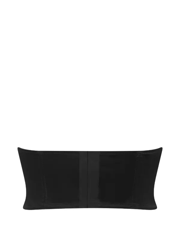 Maison Close Rendez-Vous Bustier Bra | Black | FARFETCH
