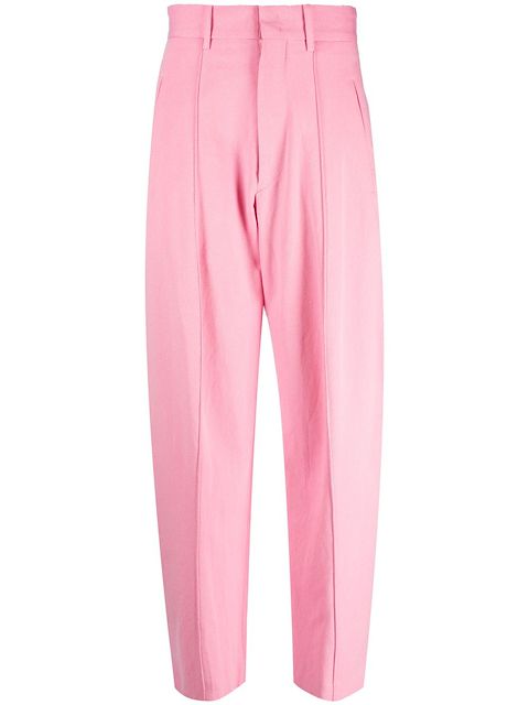 ISABEL MARANT high-waisted tapered-leg trousers
