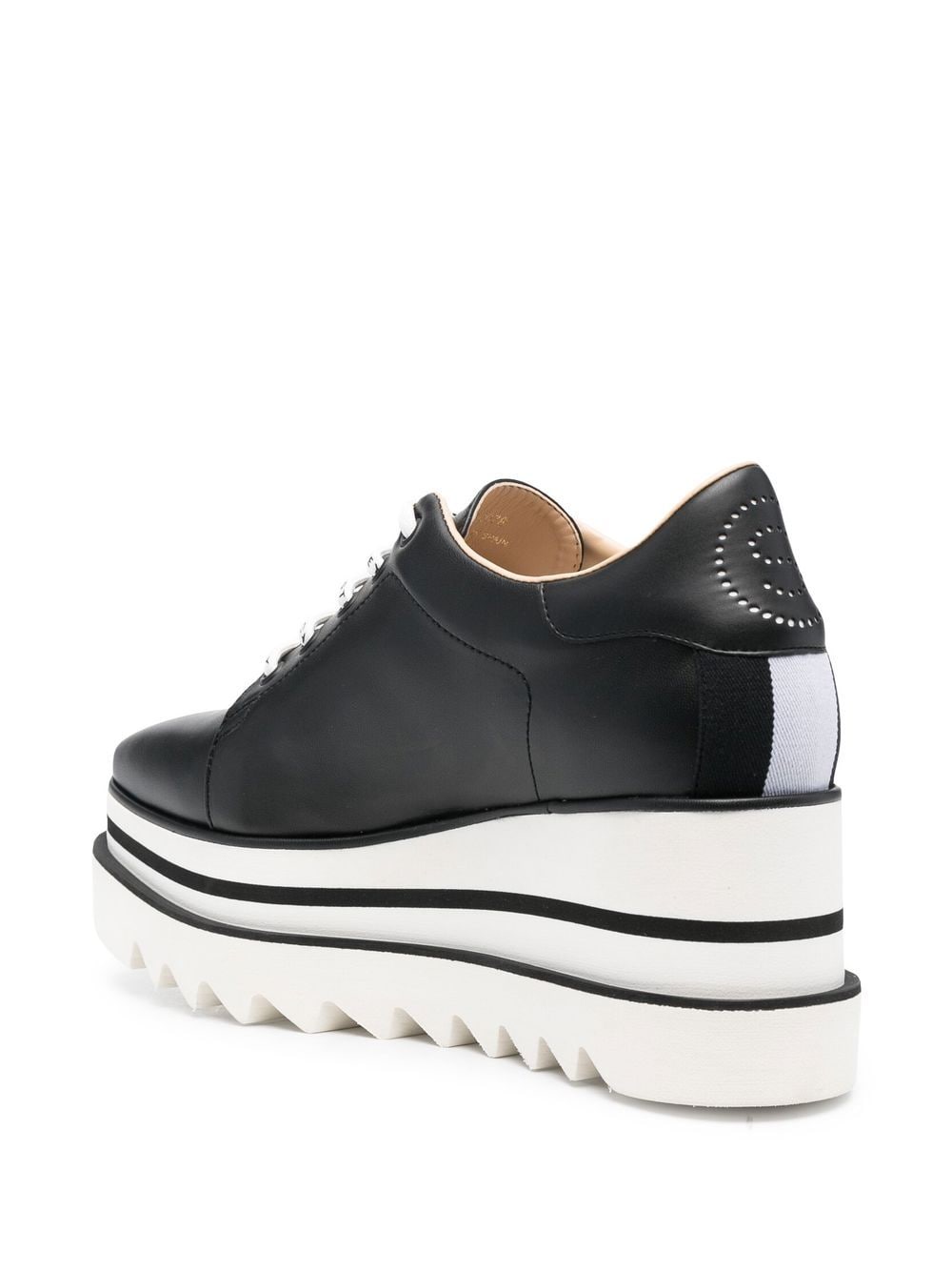 Shop Stella Mccartney Elyse Eco Alter Low-top Sneakers In Black
