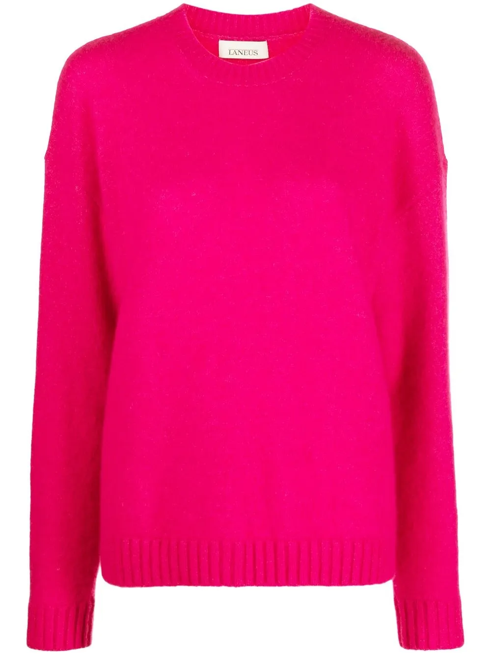

Laneus round-neck knit jumper - Pink
