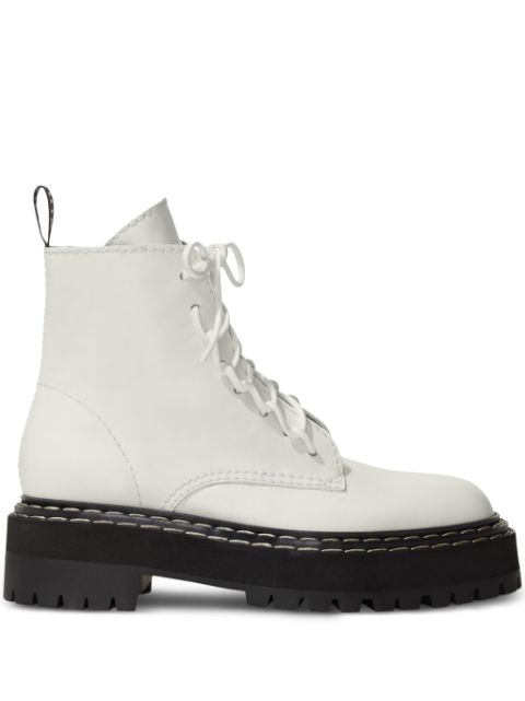 Proenza Schouler Combat leather boots Women