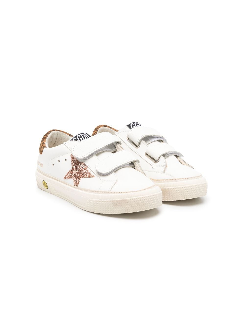 GOLDEN GOOSE SUPERSTAR TOUCH-STRAP trainers