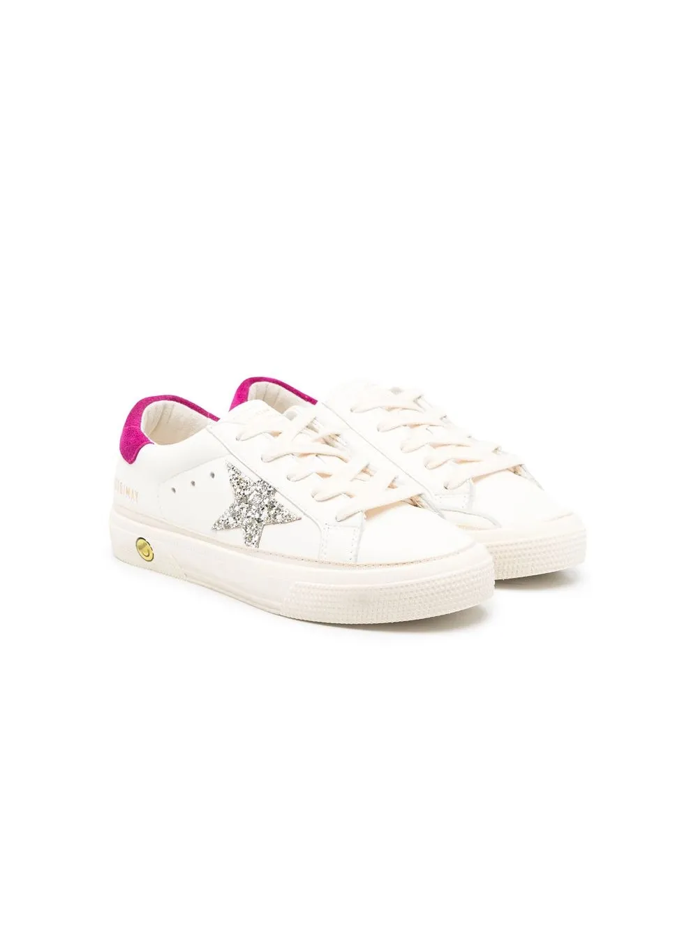 Golden Goose Kids' Superstar Low-top Sneakers In White