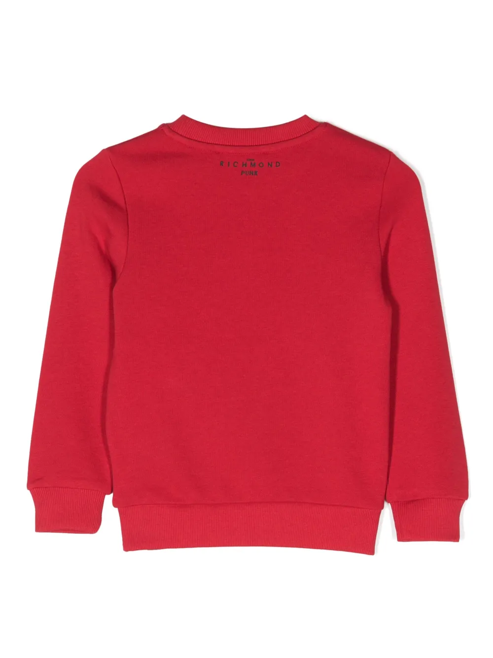 John Richmond Junior Sweater met logoprint - Rood