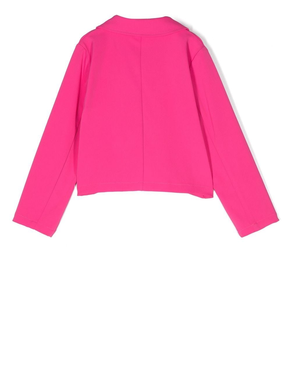 Shop John Richmond Junior Double-breasted Tailored Blazer In Pink