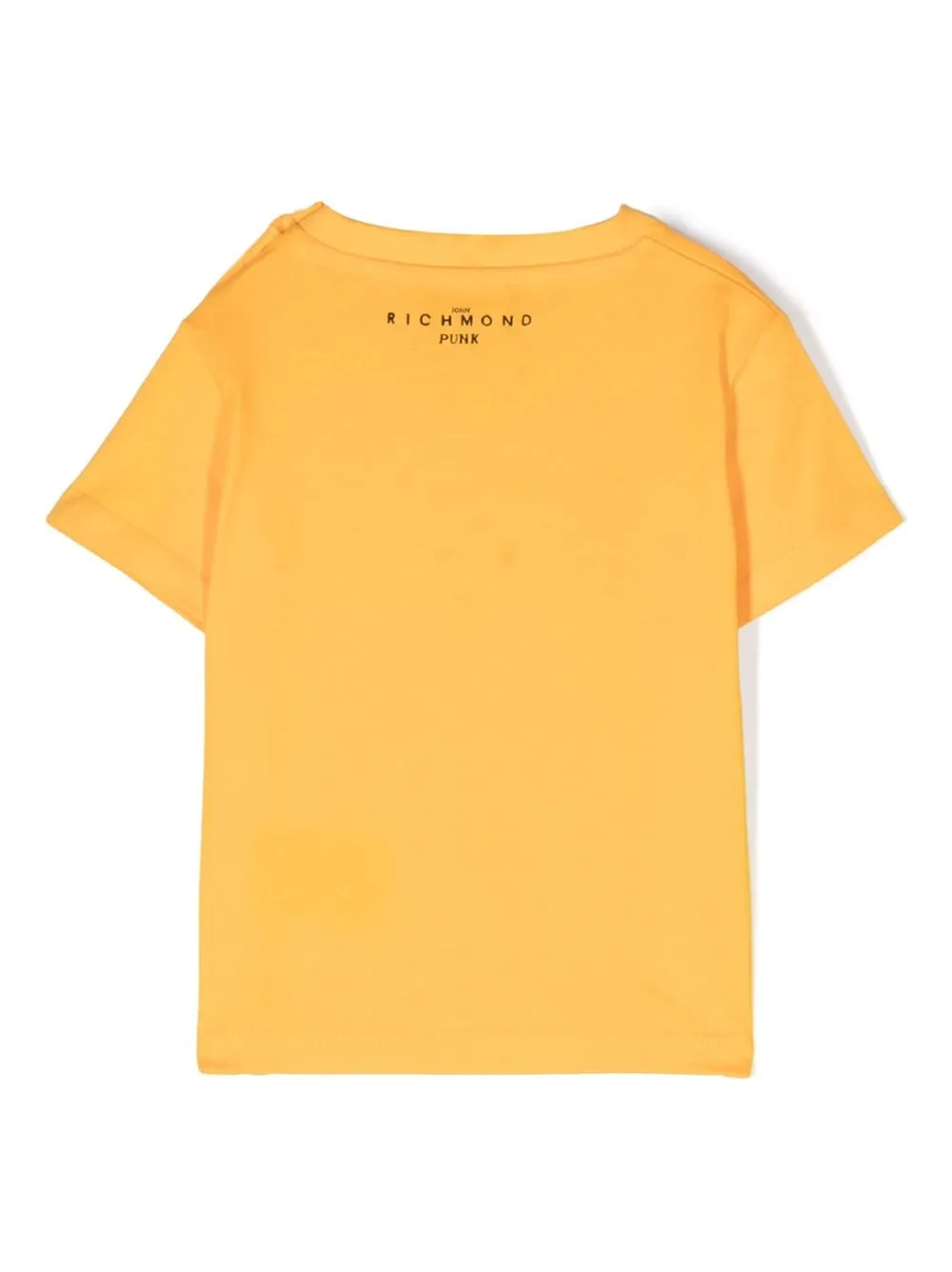 John Richmond Junior T-shirt met logoprint - Oranje