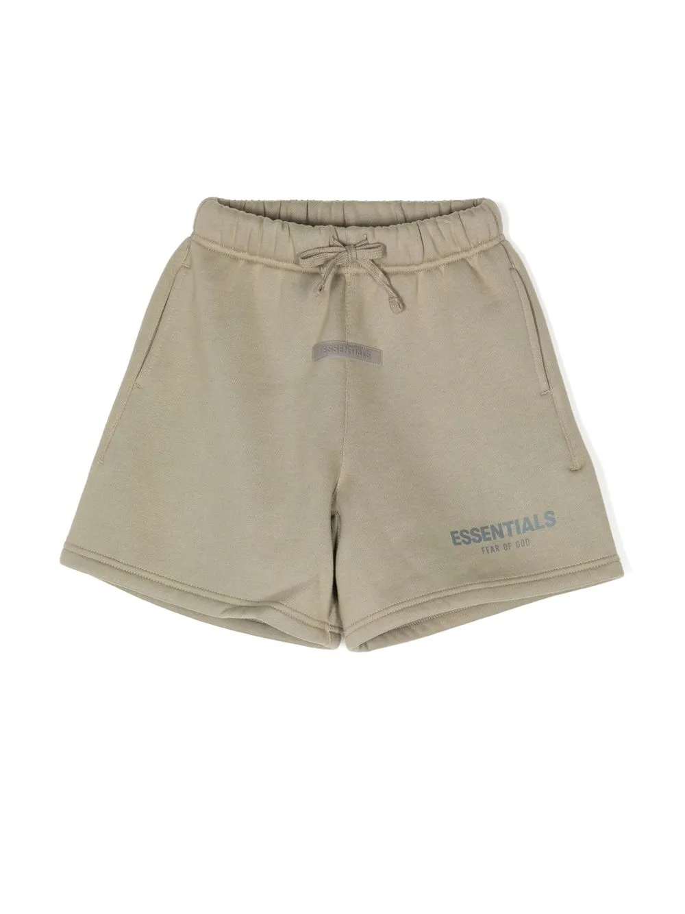 

FEAR OF GOD ESSENTIALS logo-print detail shorts - Grey