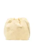 Jil Sander fur drawstring-fastening shoulder bag - Neutrals