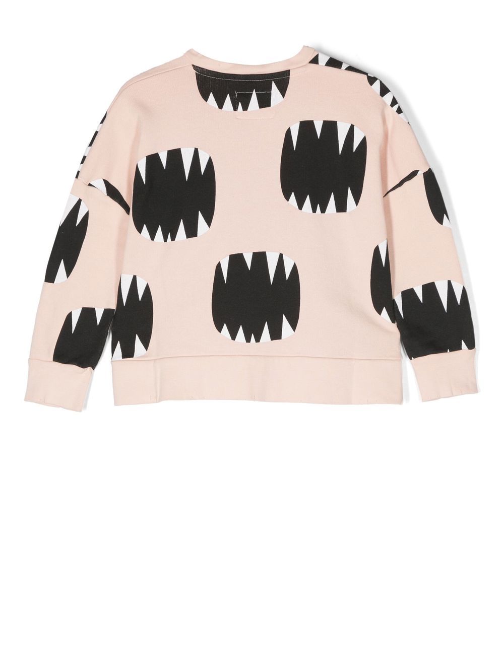 Nununu Sweater met grafische print - Beige