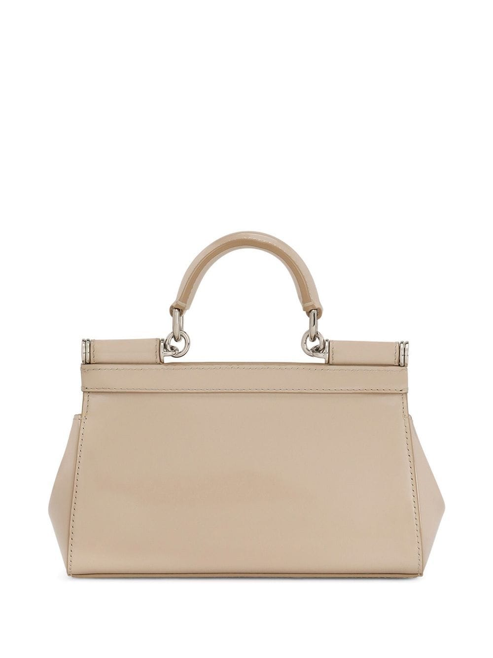 Sicily leather crossbody bag Dolce & Gabbana Beige in Leather
