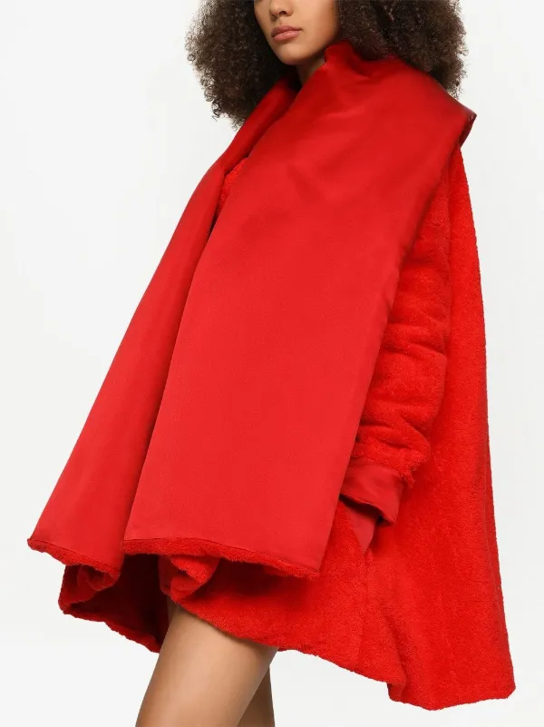 Dolce & Gabbana KIM DOLCE&GABBANA open-front Terrycloth Coat